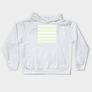 Pastel Stripes Pattern Kids Hoodie